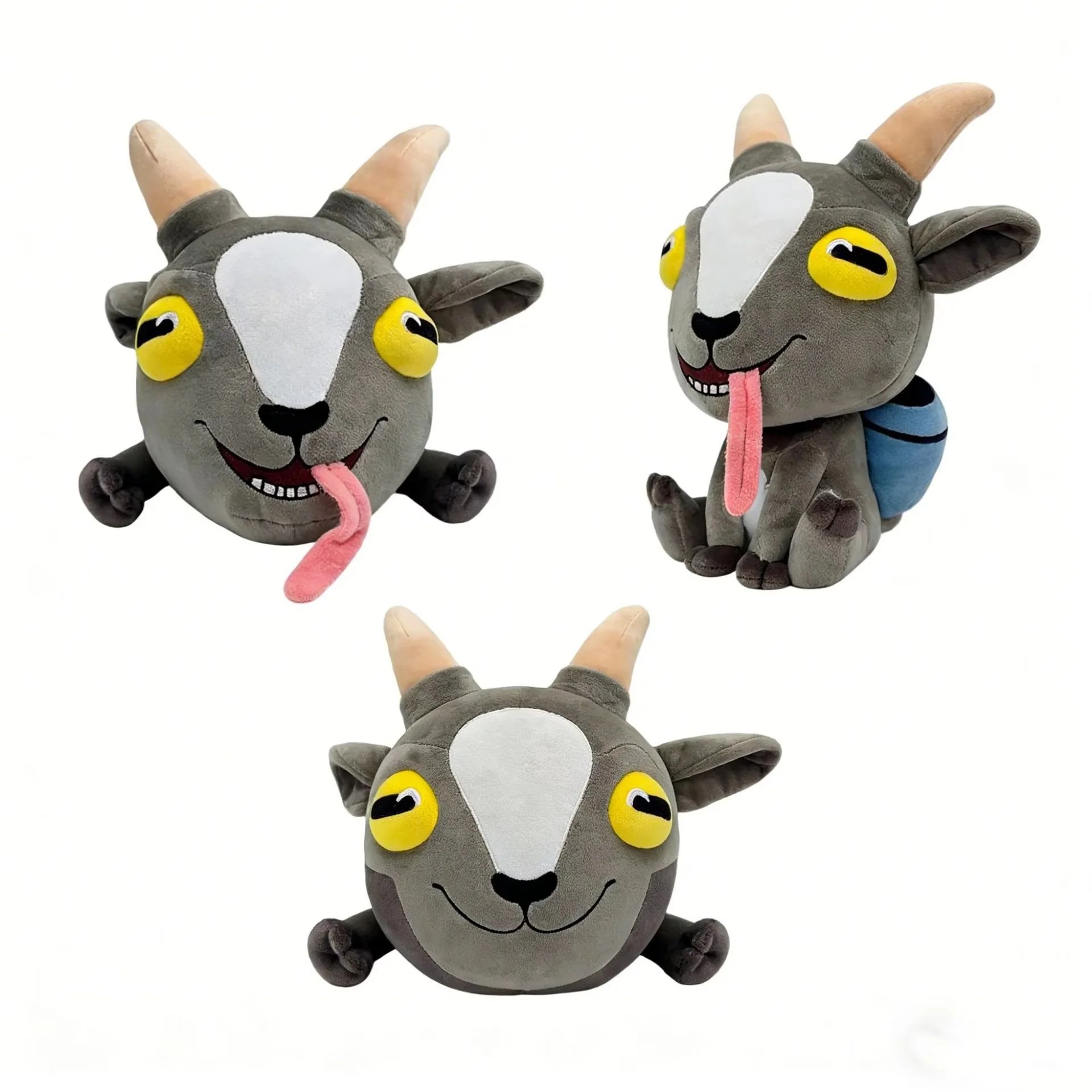 Peluche Chèvre Malicieuse - Compagnon Adorable et Amusant