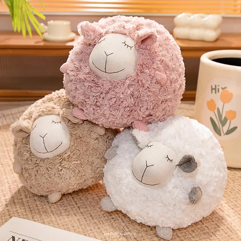 Peluche Mouton Doux et Mignon - Oreiller Confortable