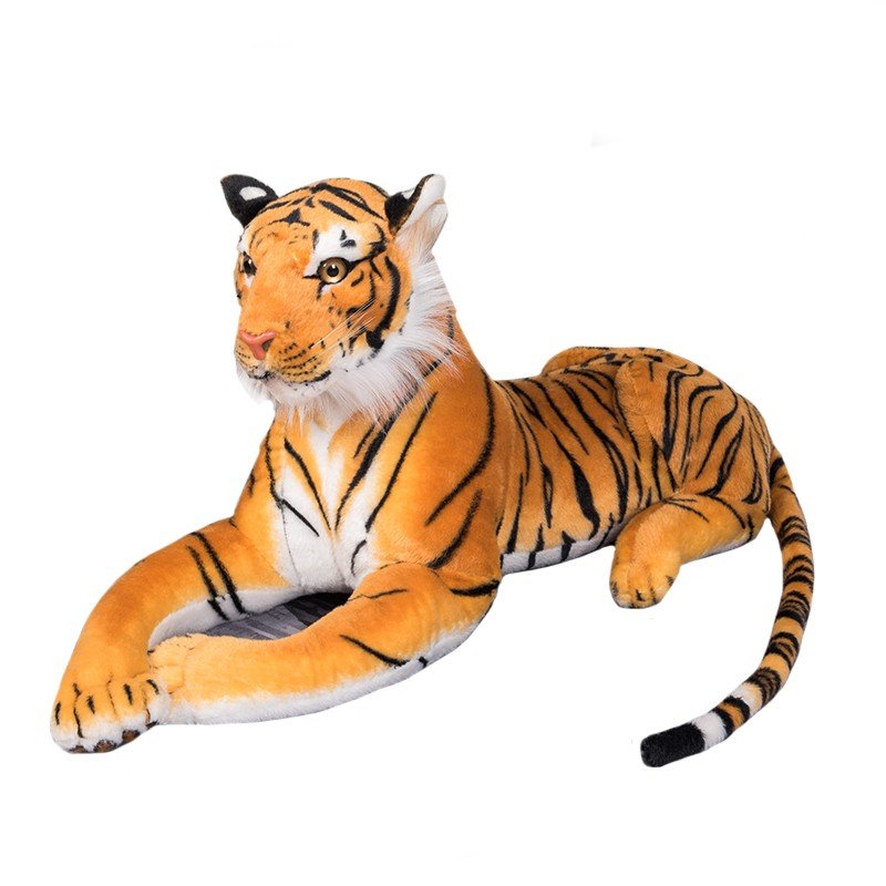 Peluche Tigre Géant Doux et Réaliste - Compagnie Féroce