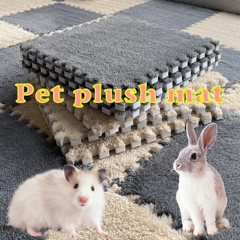 Tapis moelleux modulable pour animaux - Confort & Chaleur