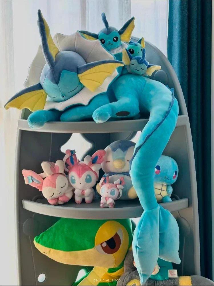 Collection de Peluches Pokémon : Vaporeon, Nymphali & Plus