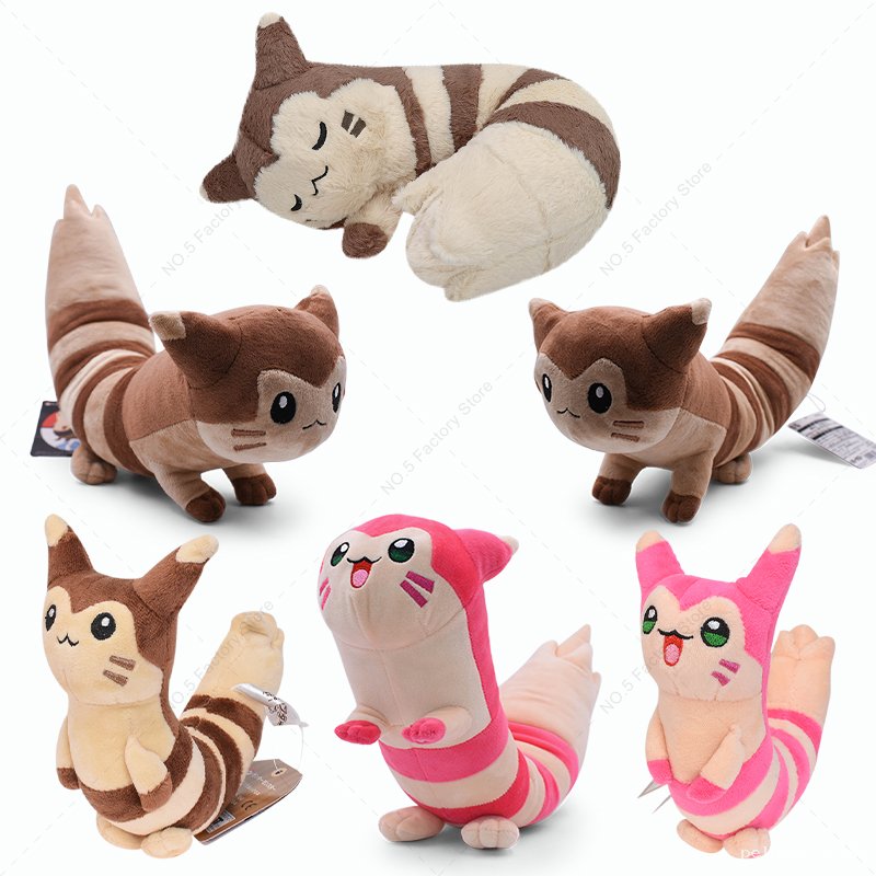 Peluches Pokémon Sentret & Furret – Douceur et Collection