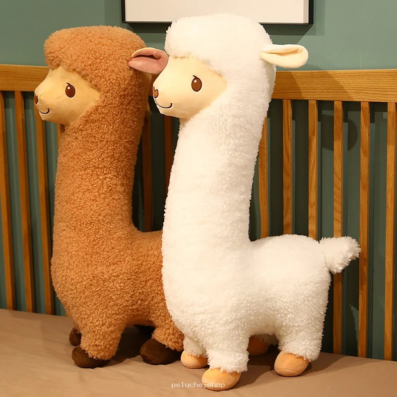Peluche Alpaga Géante Douce & Mignonne | Peluche.shop