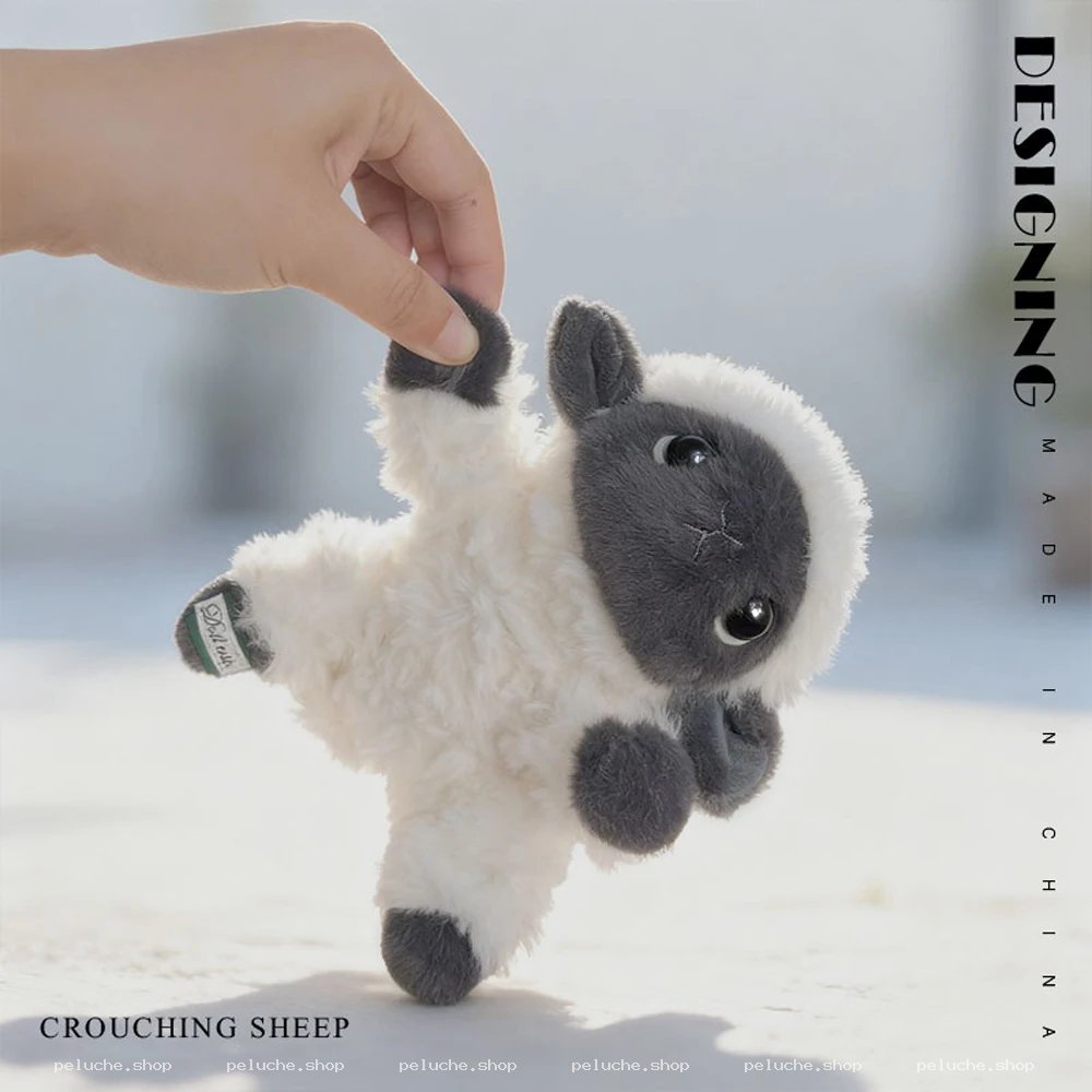 Peluche Mouton Agneau Doux et Mignon - Qualité Supérieure