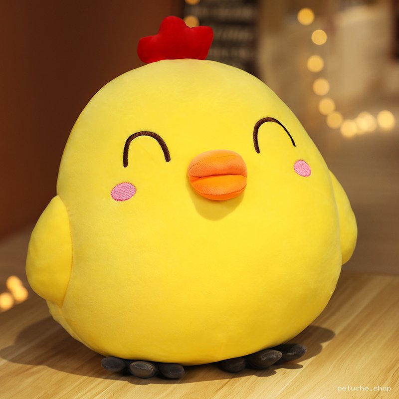 Peluche Poussin Jaune Mignon | Douce et Adorable Doudou Enfant