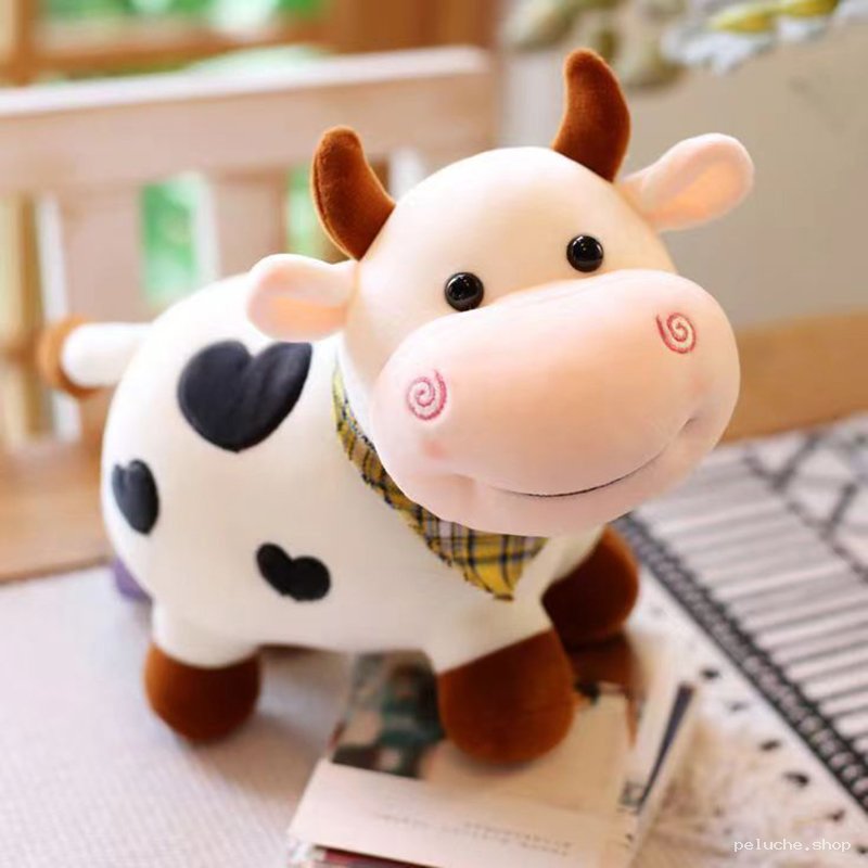 Peluche Vache Mignonne - Douce et Câline | Cadeau Enfant