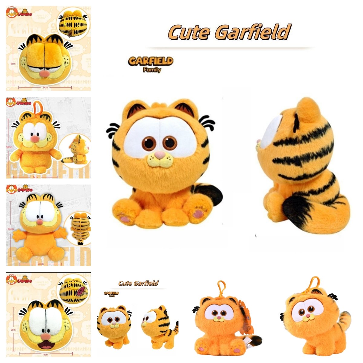 Peluche Garfield Mignon & Douce | Collection Officielle