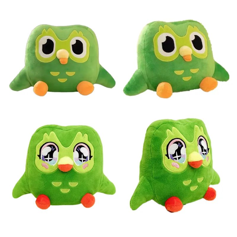 Peluche Chouette Duo Duolingo - Douce et Mignonne