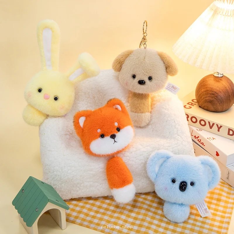 Peluche Kawaii Animaux Mignons | Porte-clés Doux et Adorables