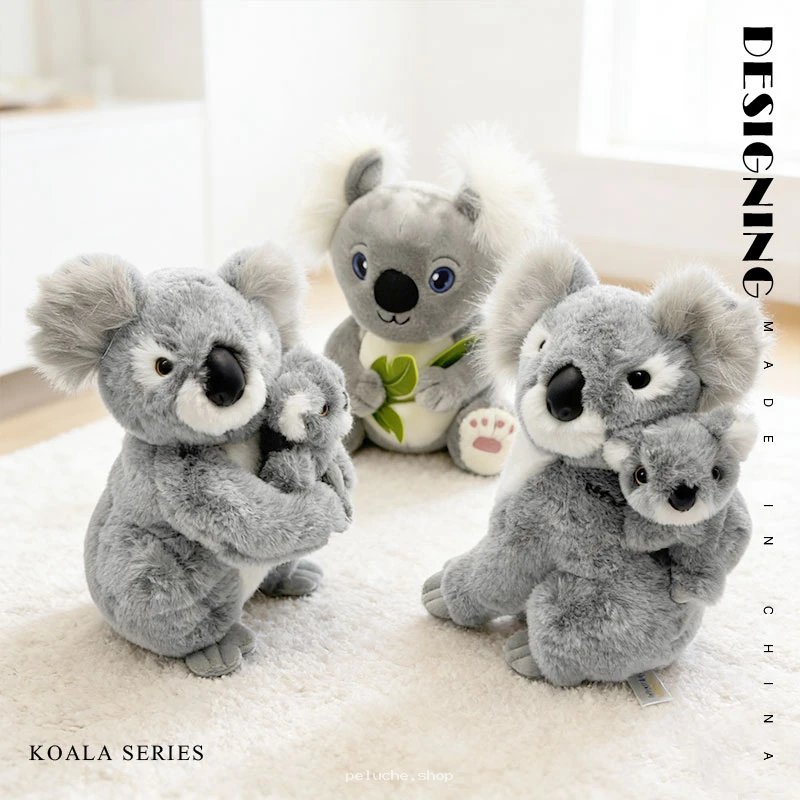 Peluche Koala Douce - Maman et Bébé - Collection Koala Series