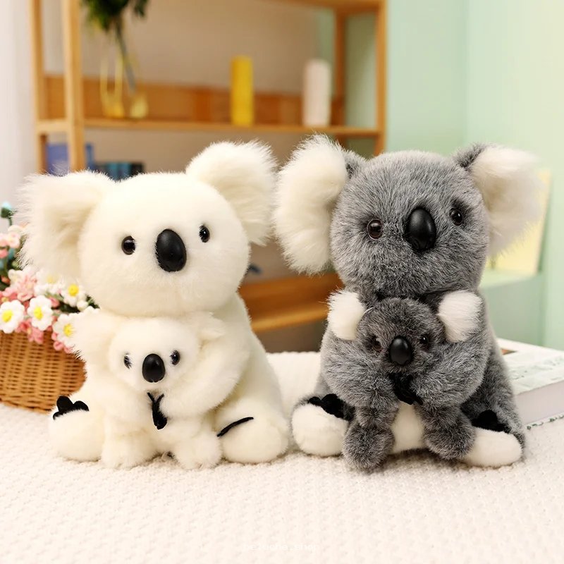 Peluche Koala Mère et Bébé | Doux & Adorable | Cadeau Enfant