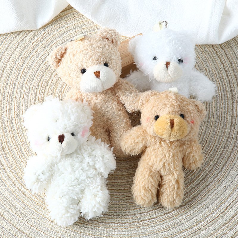 Mini Oursons Peluches Adorables - Porte-clés Doux et Mignon