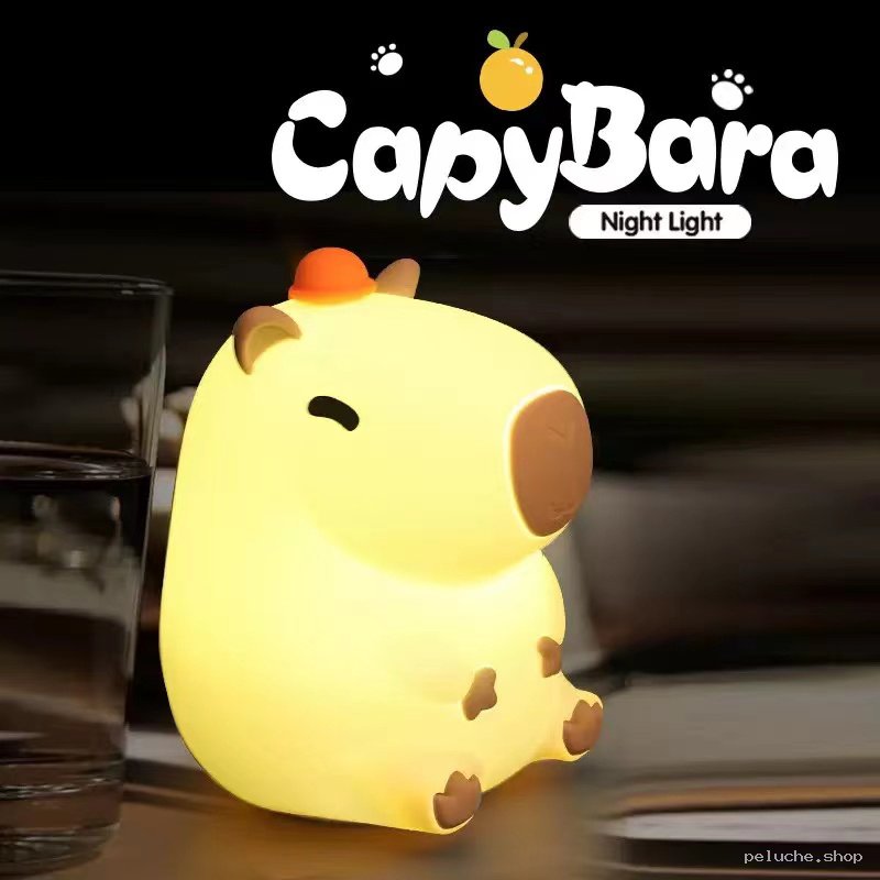 Veilleuse Capybara Adorable - Lumière douce pour enfants