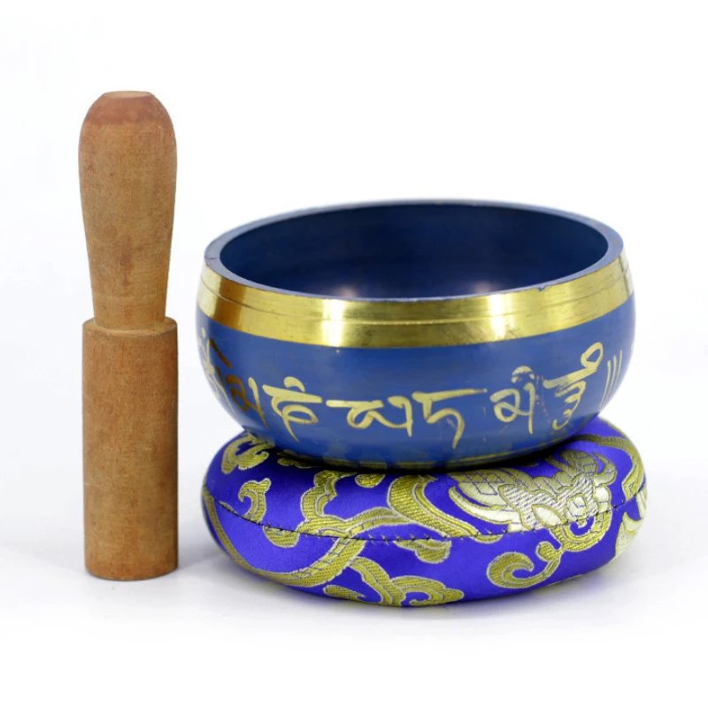 Bol Chantant Tibétain Bleu - Méditation & Relaxation