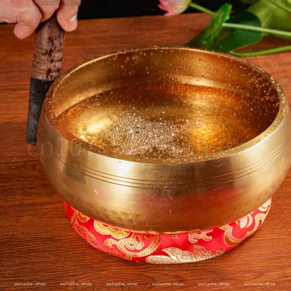 Bol Chantant Tibétain en Laiton | Méditation & Relaxation
