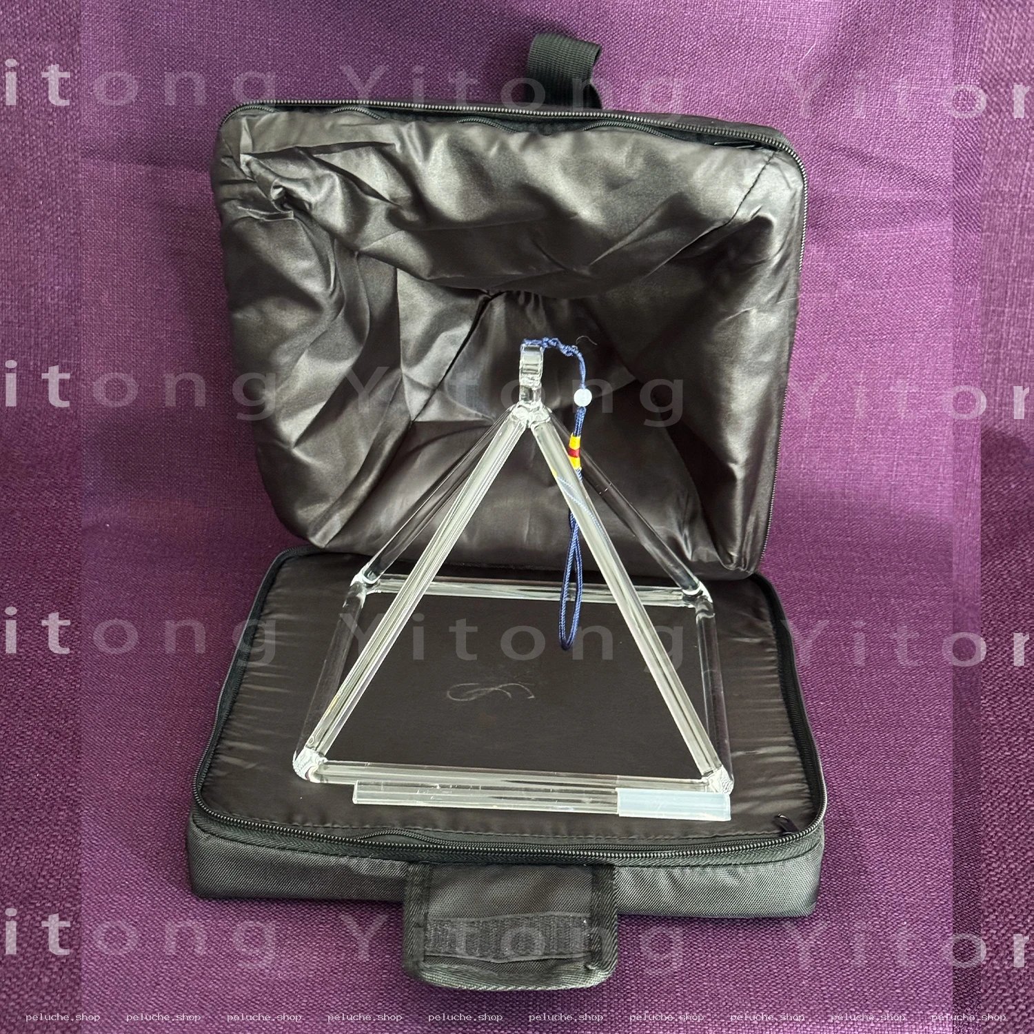 Pyramide de Cristal de Quartz – Sonothérapie & Méditation