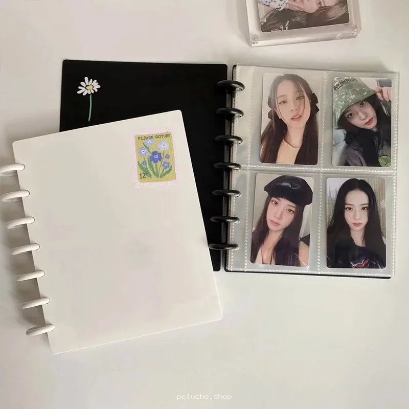 Mini Classeur Photocard A5 Noir Blanc - Protège tes Photos K-pop