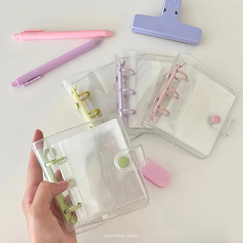 Mini Carnets Transparents Pastel Kawaii - Organisation Mignonne