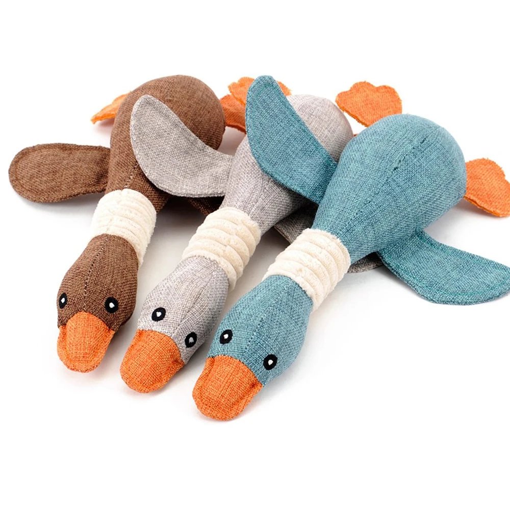 Jouets Canard pour Chien en Peluche – Robustes et Mignons