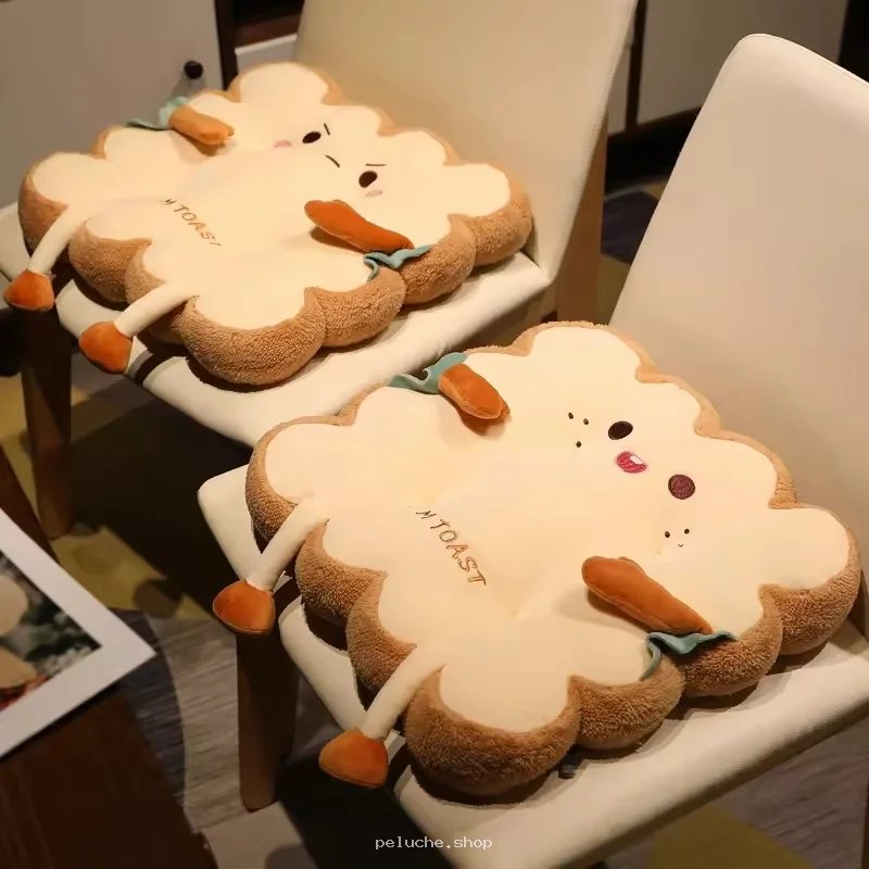 Coussin Toast Kawaii Nuage - Confort et Style pour Votre Maison