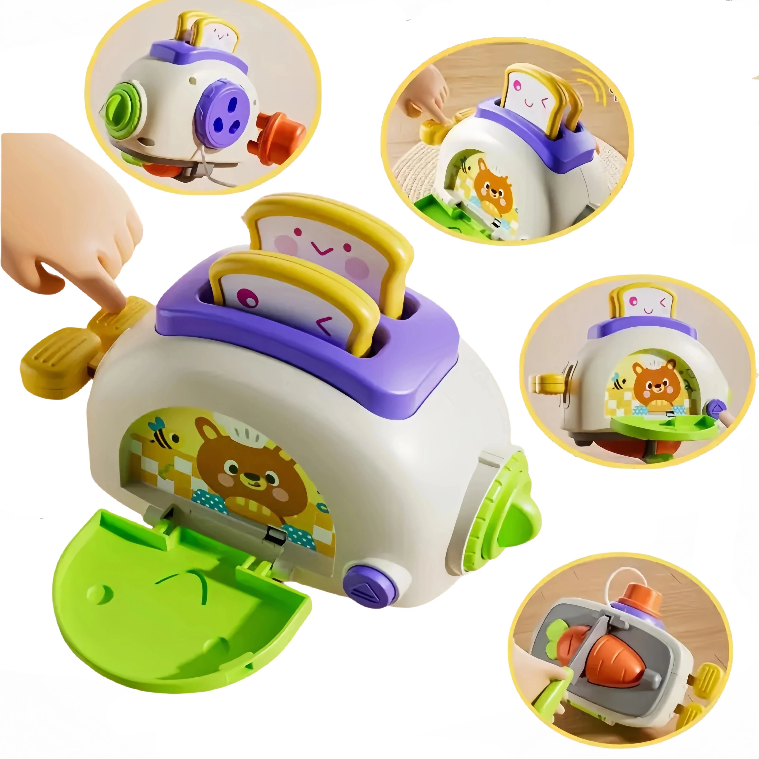 Jouet Grille-Pain Interactif pour Bébé - Éveil et Fun