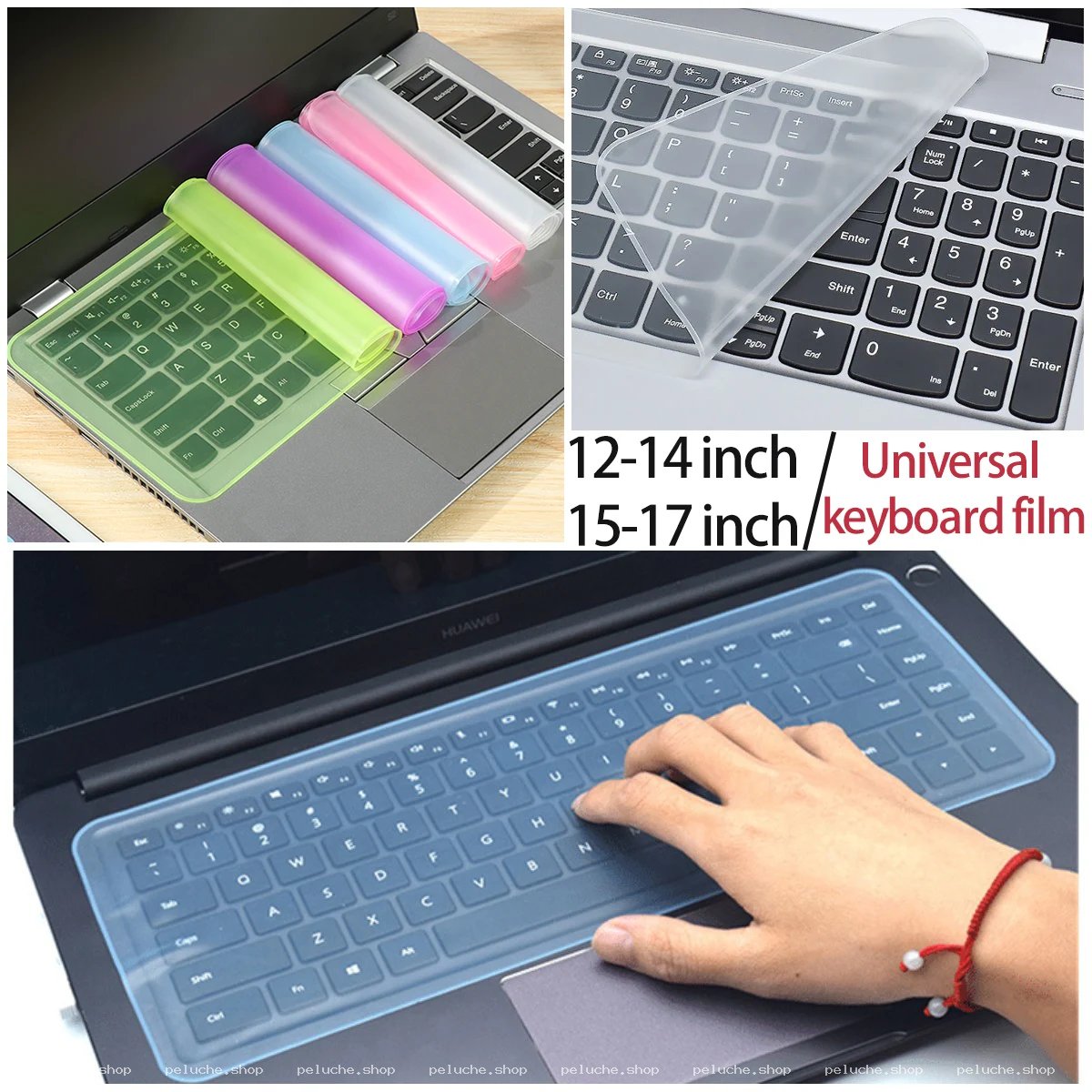 Film Protection Clavier Universel PC Portable 12-17 pouces