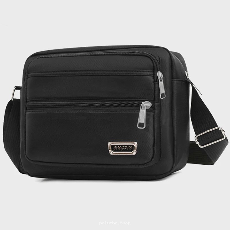 Sacoche Bandoulière Homme Noire - Pratique & Résistante