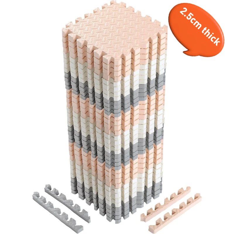 Tapis mousse enfant dalles emboîtables 2.5cm épaisses