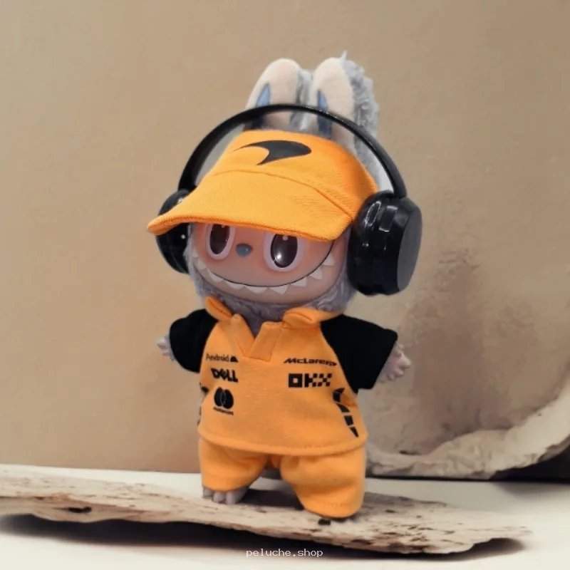 Figurine Peluche McLaren F1 Orange Casque Collectionneur