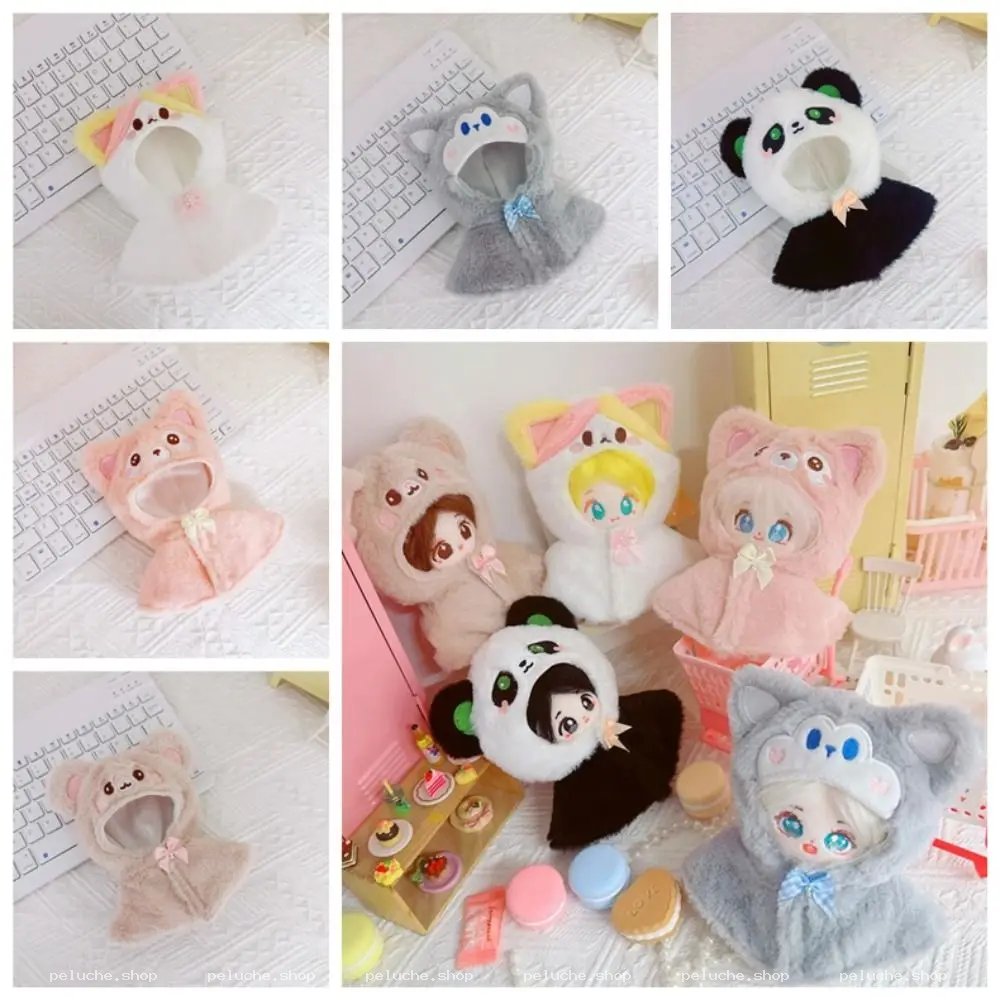 Capes Peluches Animaux pour Poupées | Accessoires Mignons