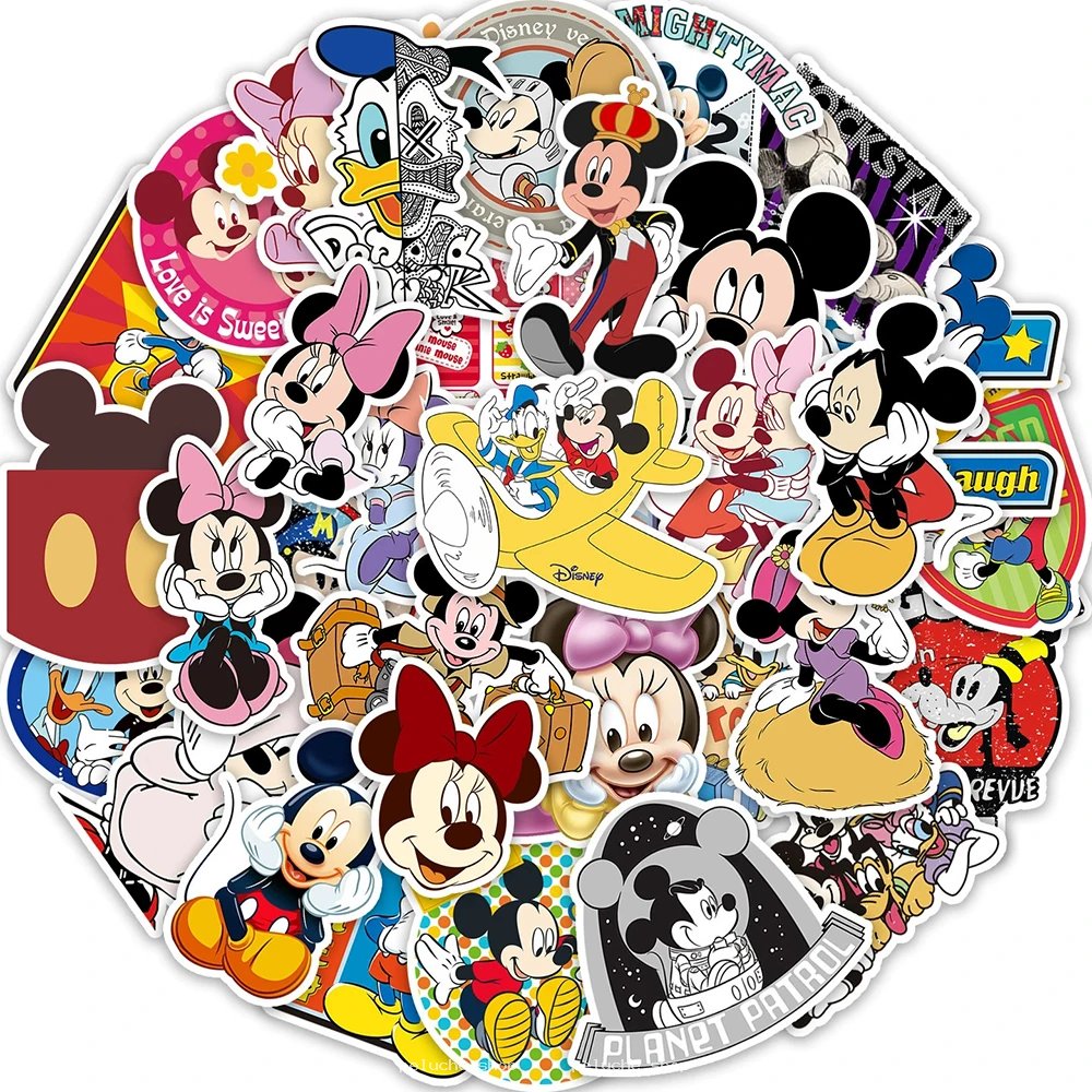 Stickers Disney Mickey, Minnie et Amis - Pack Varié