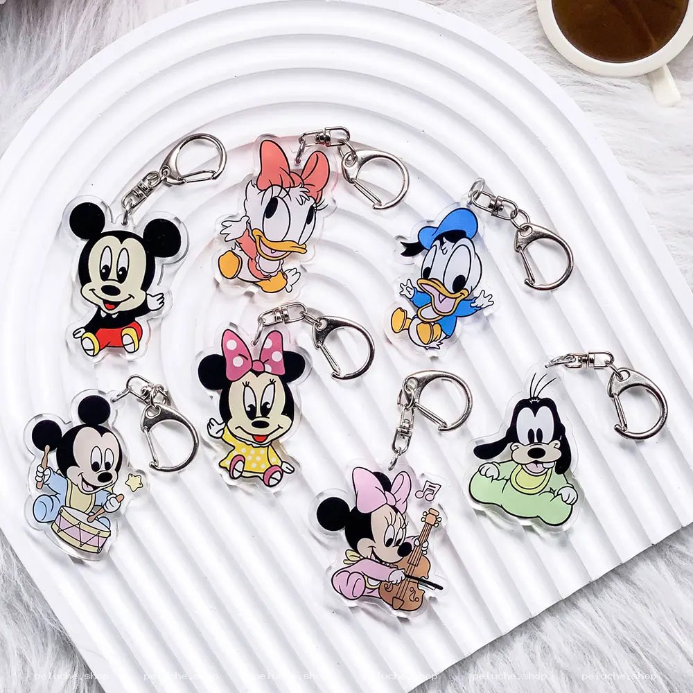 Adorables Porte-clés Disney Bébé : Mickey, Minnie et amis