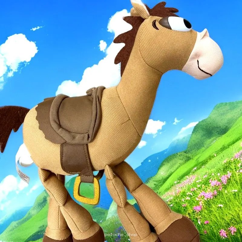 Peluche Cheval Pile-Poil Toy Story – Bullseye Doudou Officiel