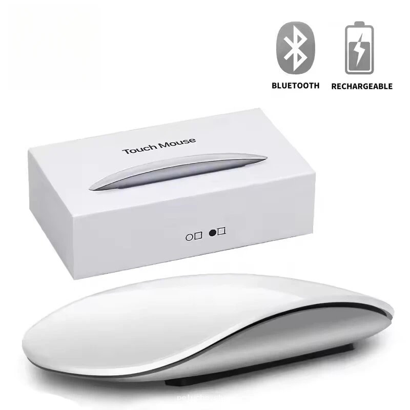 Souris Tactile Bluetooth Rechargeable - Design Élégant et Moderne