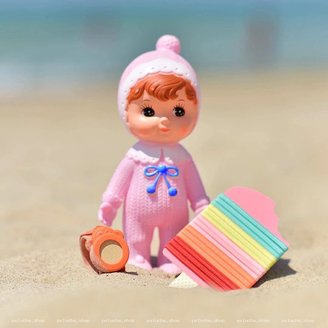 Adorable Poupée Rose Plage - Mignon Jouet Estival Enfant