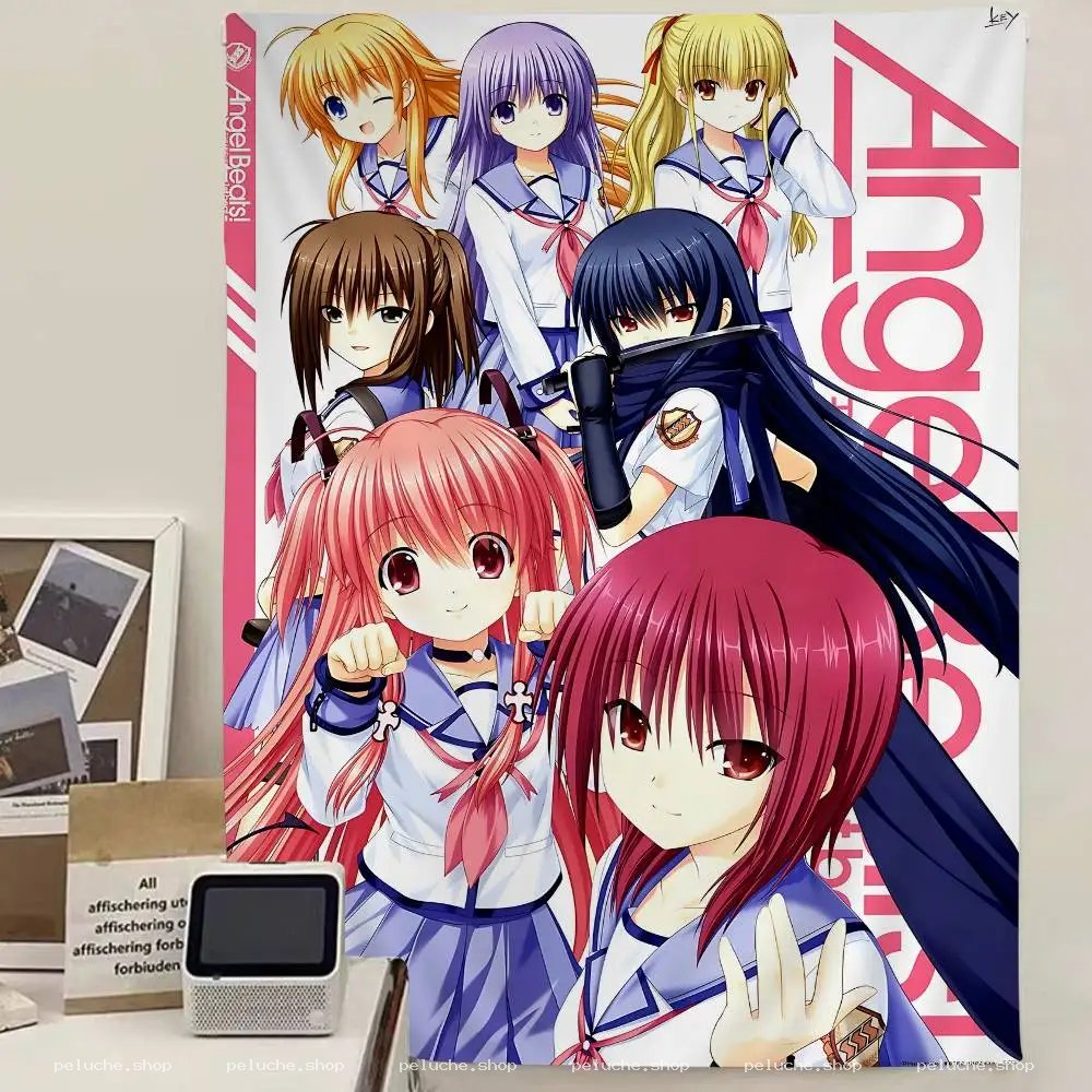 Poster Anime Angel Beats! Personnages Manga Wall Art