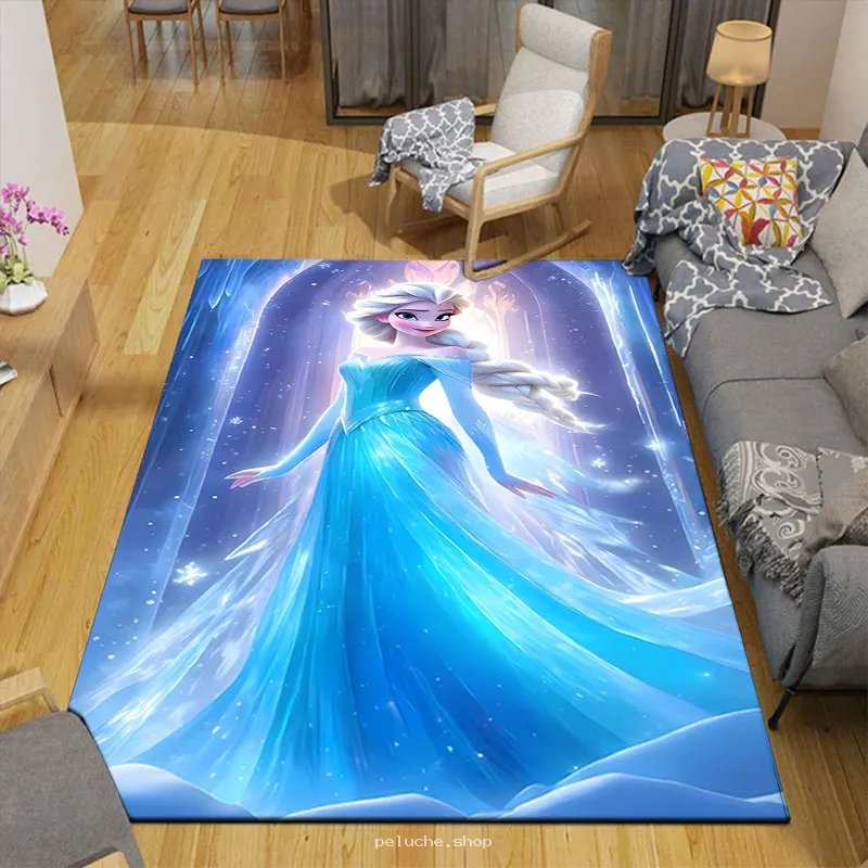 Tapis Elsa Reine des Neiges | Déco Enfants Chambre Magique