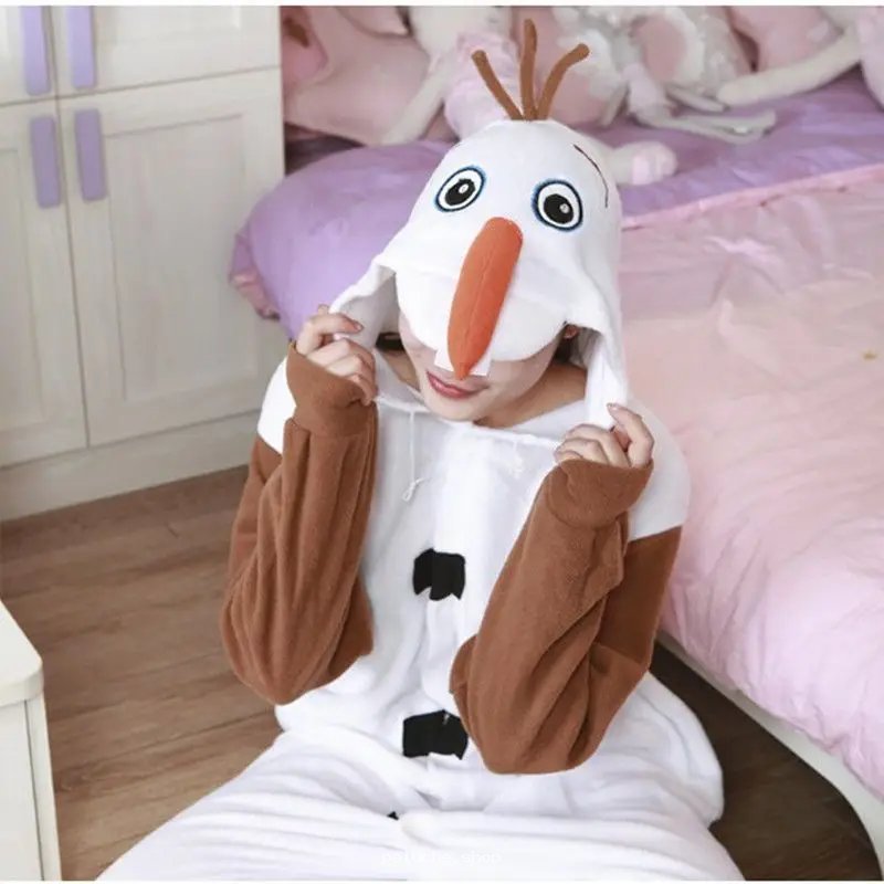 Kigurumi Olaf La Reine des Neiges - Pyjama Doux & Confortable