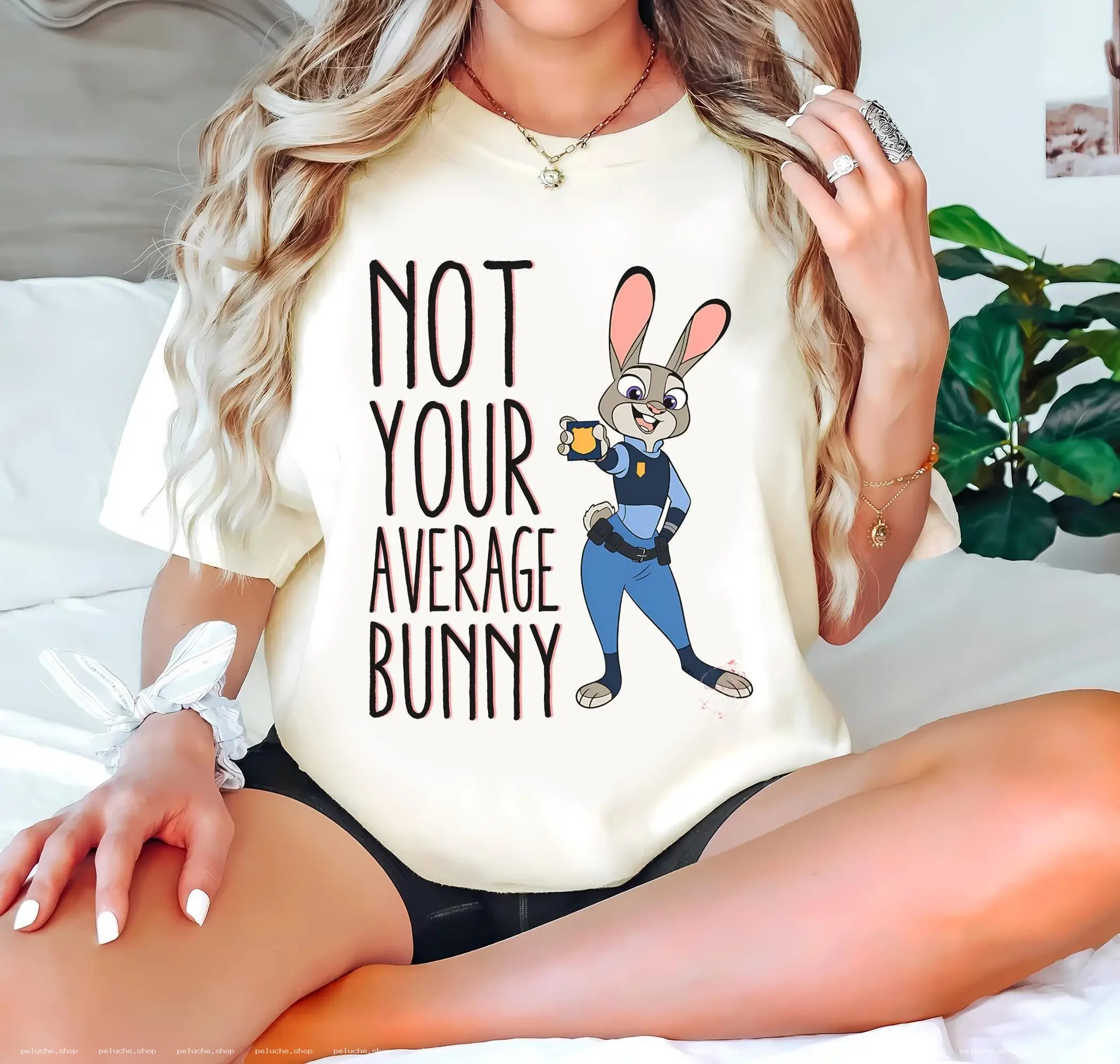 T-shirt Fun Judy Hopps Zootopia - Pas un Lapin Ordinaire
