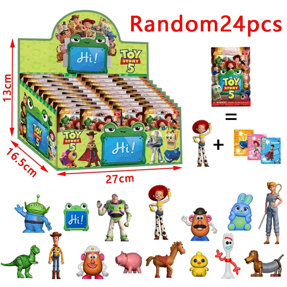 Boîte Présentoir Toy Story 5 - 24 Figurines Mystère Aléatoires