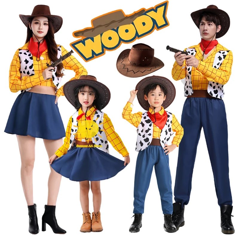 Déguisement Woody Toy Story Famille – Adultes & Enfants